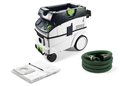 Class H vacuum cleaner CTH 26 E CLEANTEC - concrete/silica
