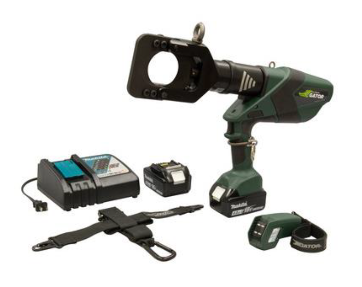 Remote-controlled guillotine cable cutter Diam. 65mm ESG65RMCCFM (Supplied with 1 remote control, 1 battery & 1 charger)