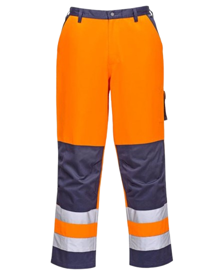HV TX51 pants orange/navy