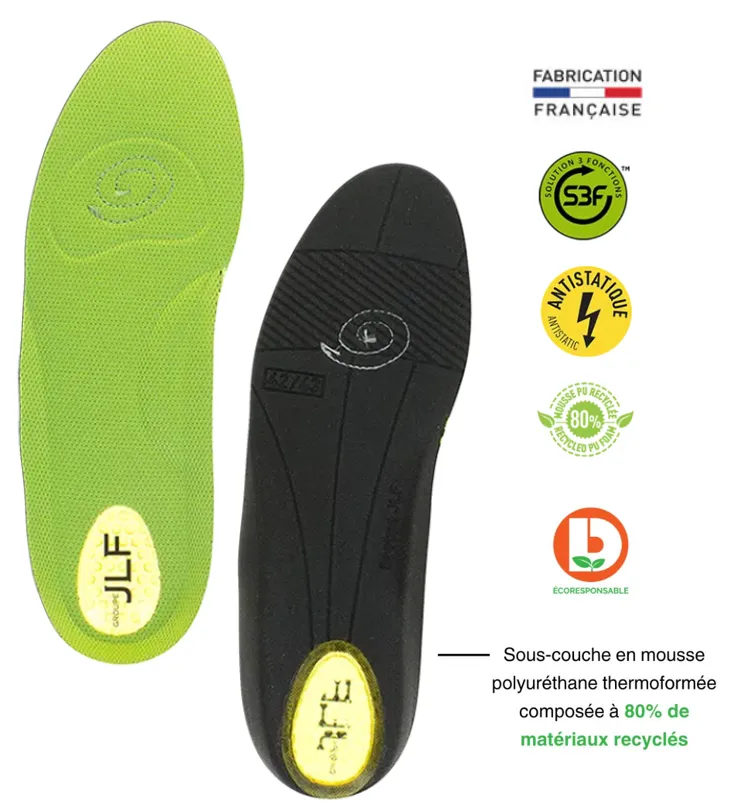 Semelle anatomique avec amortissement du talon - Techni Gel