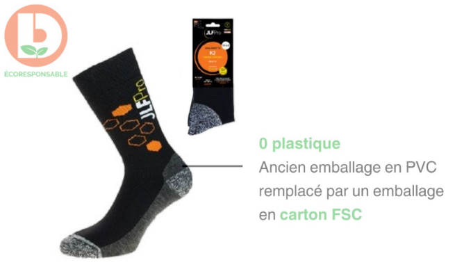 Chaussette bouclette de laine spéciale chaussure