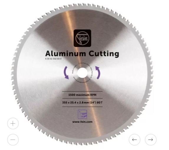MKAS 355 saw blade for aluminum