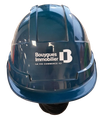 Kara helmet blue/green long visor without goggles BY IMMO