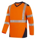Tee-shirt HV polyester coton BY TP manches longues Jakarta
