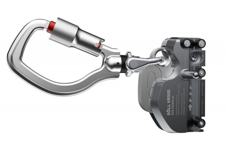Coulisseau antichute autoverrouillant Söll VR500 (sur cde)