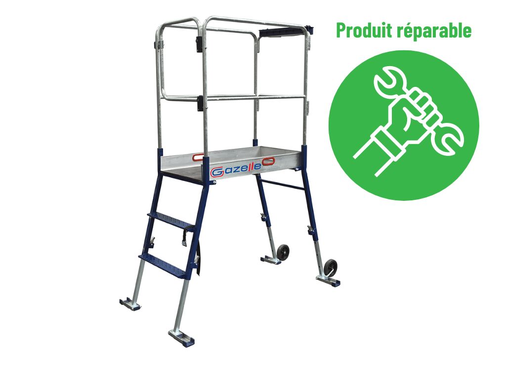 Plate-forme individuelle GAZELLE MAXI hauteur réglable