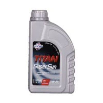 Titan Supersyn 4t engine oil sae 5w30 1L can