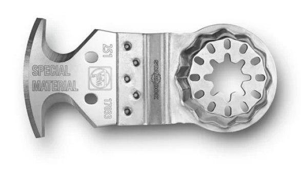 Lame Starlock matériaux souples pour couteau oscillant (x5)