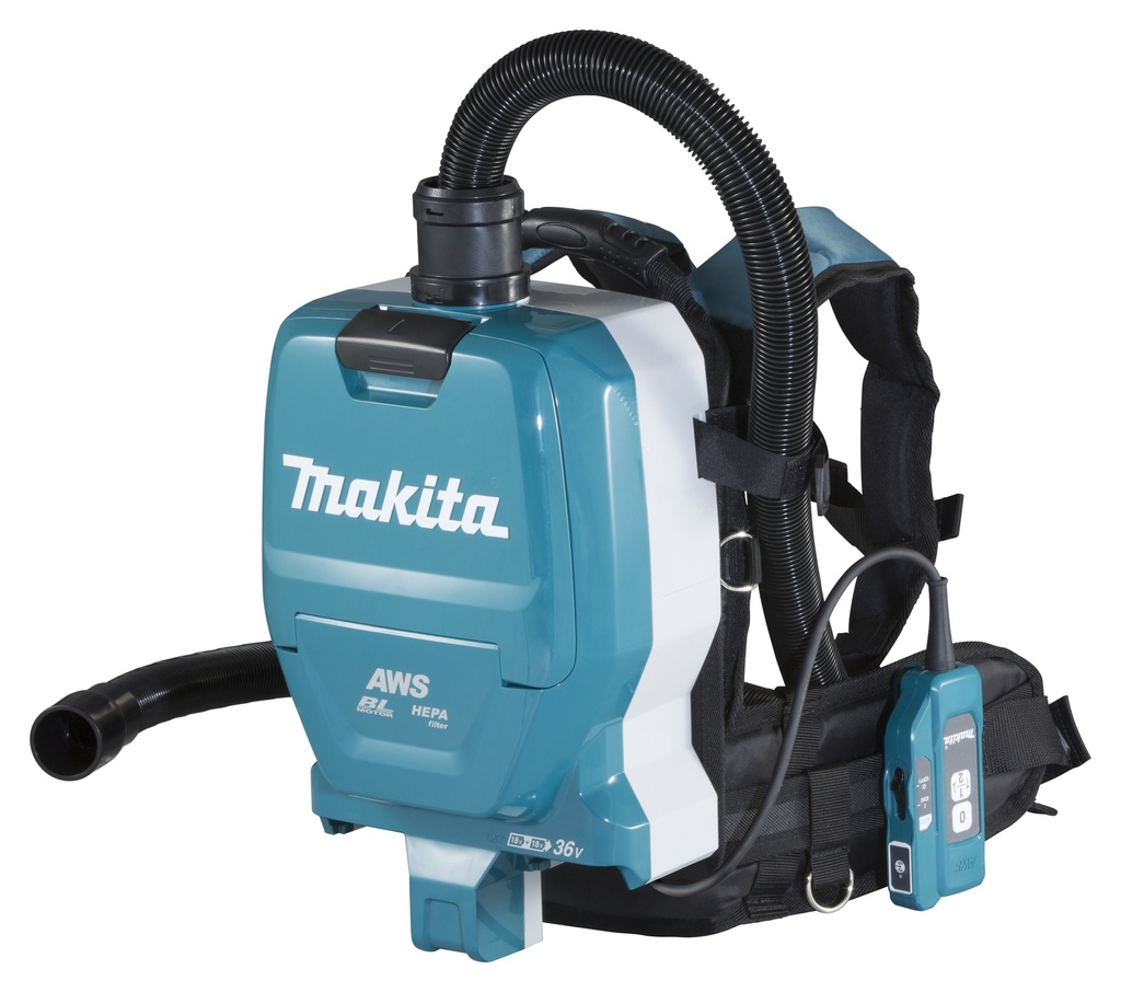 MAKITA DVC265ZXU 2x18V Backpack Vacuum Cleaner / Without battery or charger / Not rated M or H