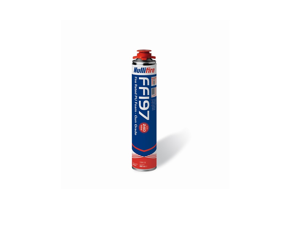 2 H PU fire-resistant foam spray can, sprayable, 880ml