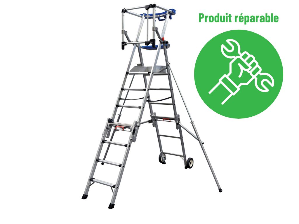 XT7 PERFORM 5 to 7 step shelving platform