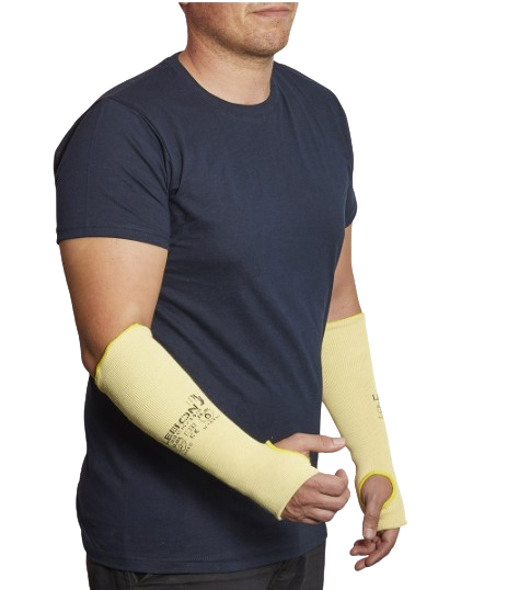 Cut-resistant cuff forearm protection 35cm