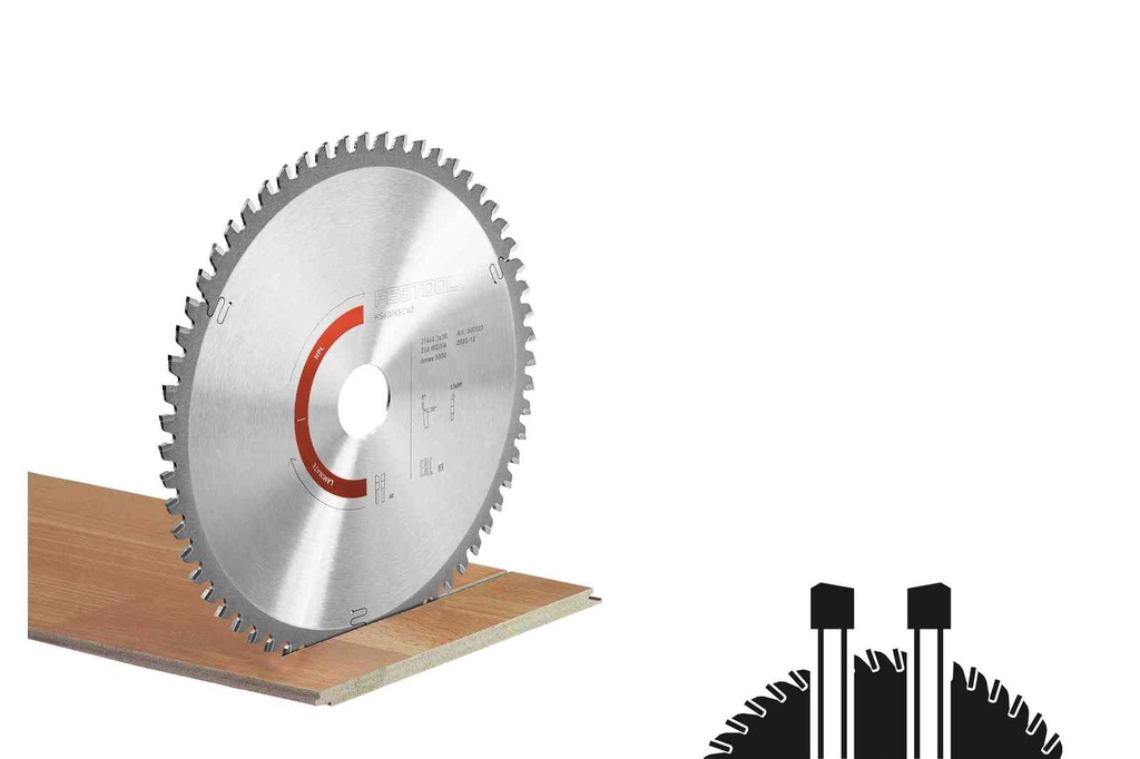 HW 216x2.3x30 laminate/HPL mitre saw blade