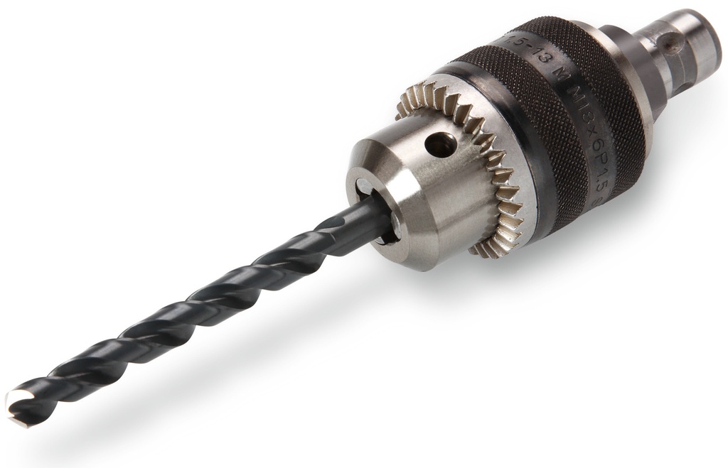 Keyed chuck with QuickIN adapter - 1.5-13mm