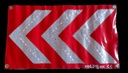 LED safety strip 70x40cm (requires IN005301 batteries)