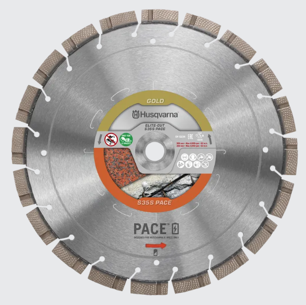 Concrete disc Diam. 350mm for K1 PACE cutter - Intensive work