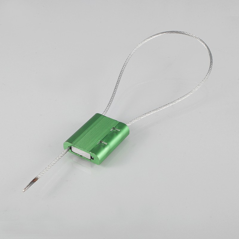 Green cable seal 2.5mm length 250mm BYCN consecutive numbering