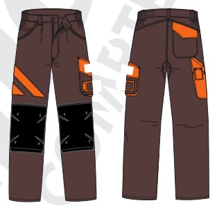 BY BAT GRAND OUEST summer pants with companion cordura pocket