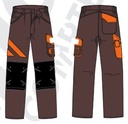 Pantalon BY BAT GRAND OUEST été poche cordura compagnon