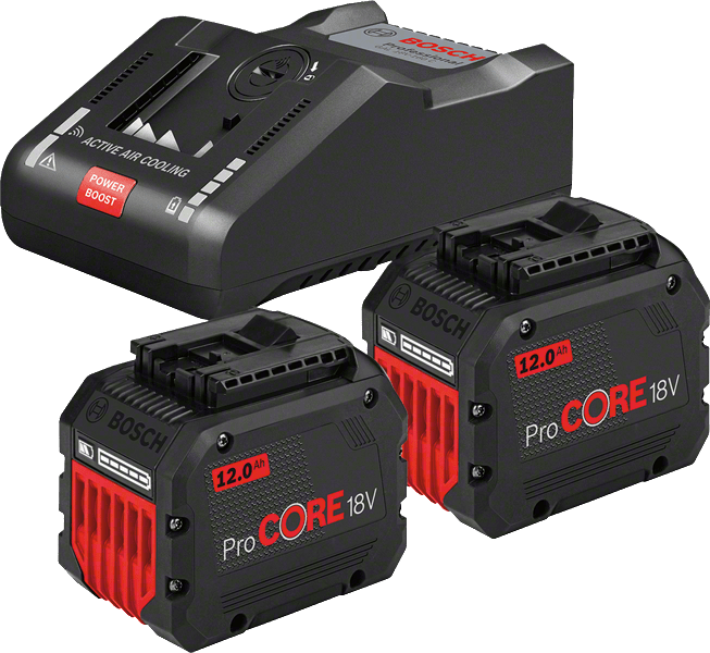 Starter set Batterie ProCORE18V 2x12.0Ah + GAL 18V-160 C