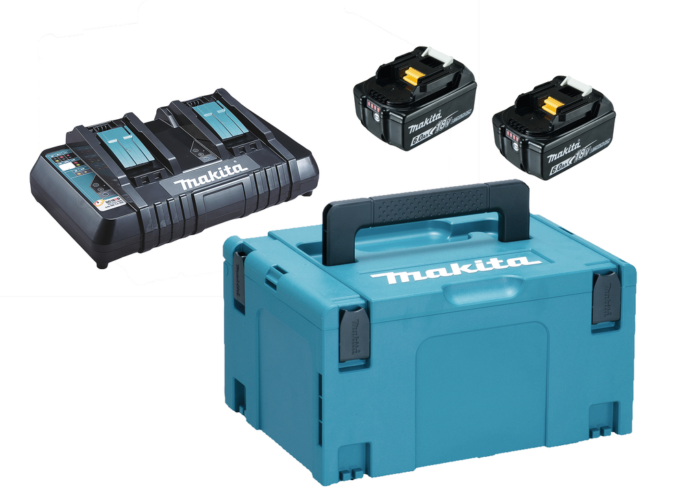 18V LXT energy pack (2 6Ah batteries + 1 dual charger)