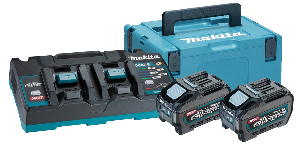 Pack énergie 2 batteries 40V Max XGT 5Ah + chargeur double
