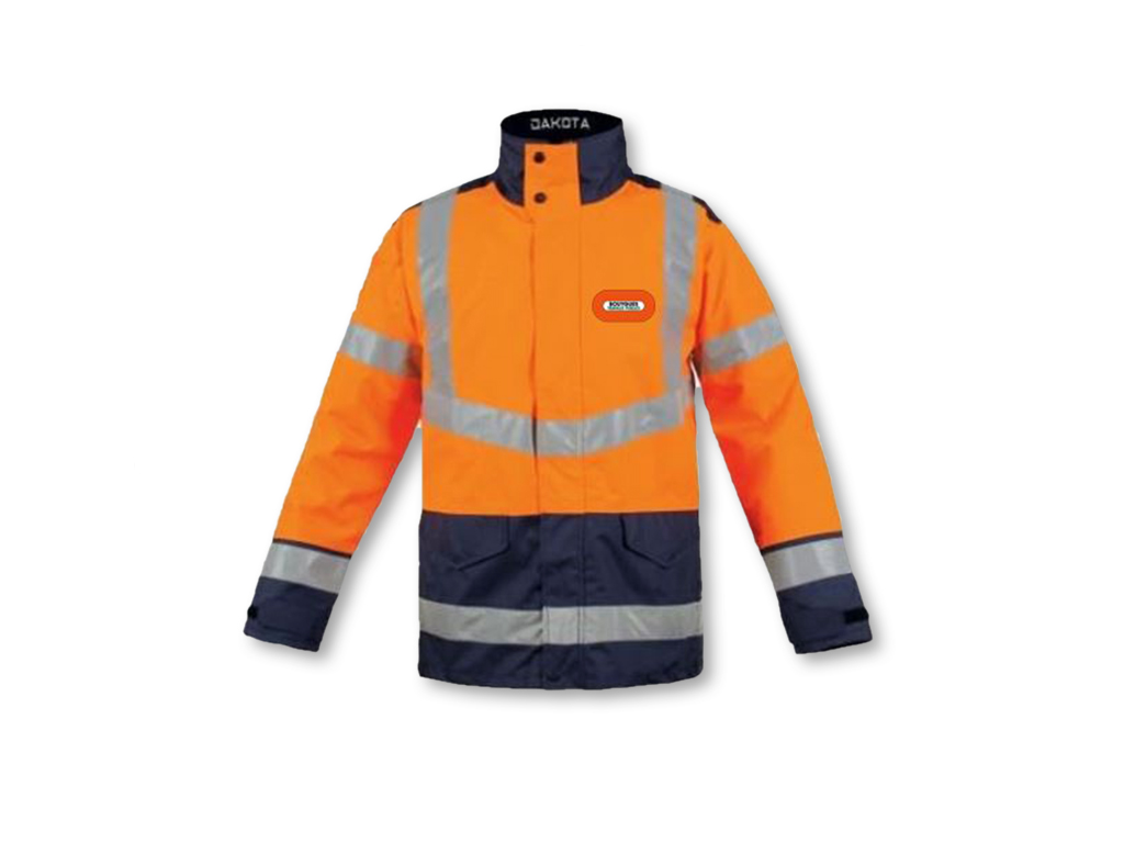 Parka 4 en 1 fluo HV respirant BY TP