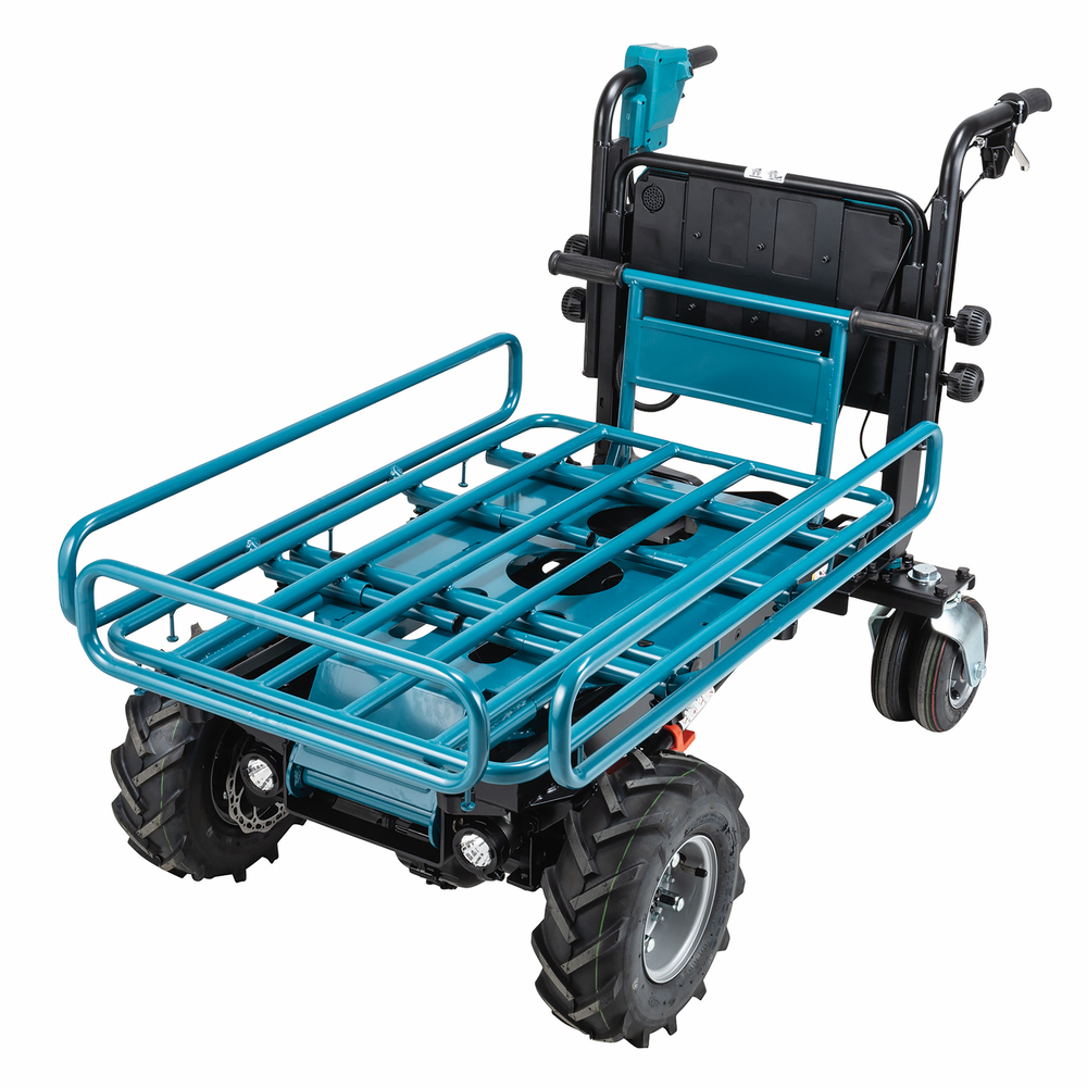 Transport trolley on 2x18V batteries 300kg max - sold bare