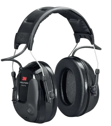 Casque coquille antibruit serre-tête à modulation sonore Peltor Protac III Slim SNR 26 dB