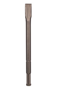 Self-sharpening hexagonal flat chisel (TE-S) 400mm width 25mm