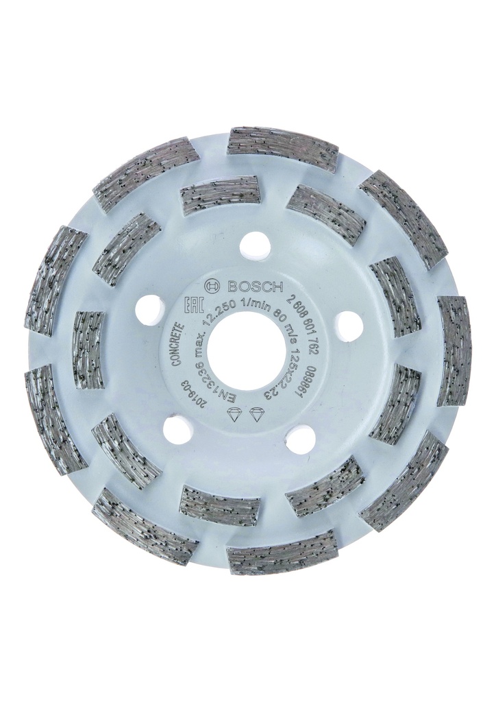 Diamond wheel for concrete grinding EXPERT 125x22.23x4.5mm