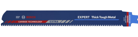 Lame scie sabre EXPERT Carbure Endurance Métal 225mm - Vendu à l'unité