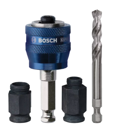 Power change adapter 6 points + HSS-G drill bit + 2 sockets