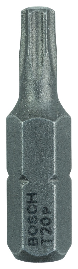 Extra-hard T20 screwdriver bits with 25mm hexagonal drive