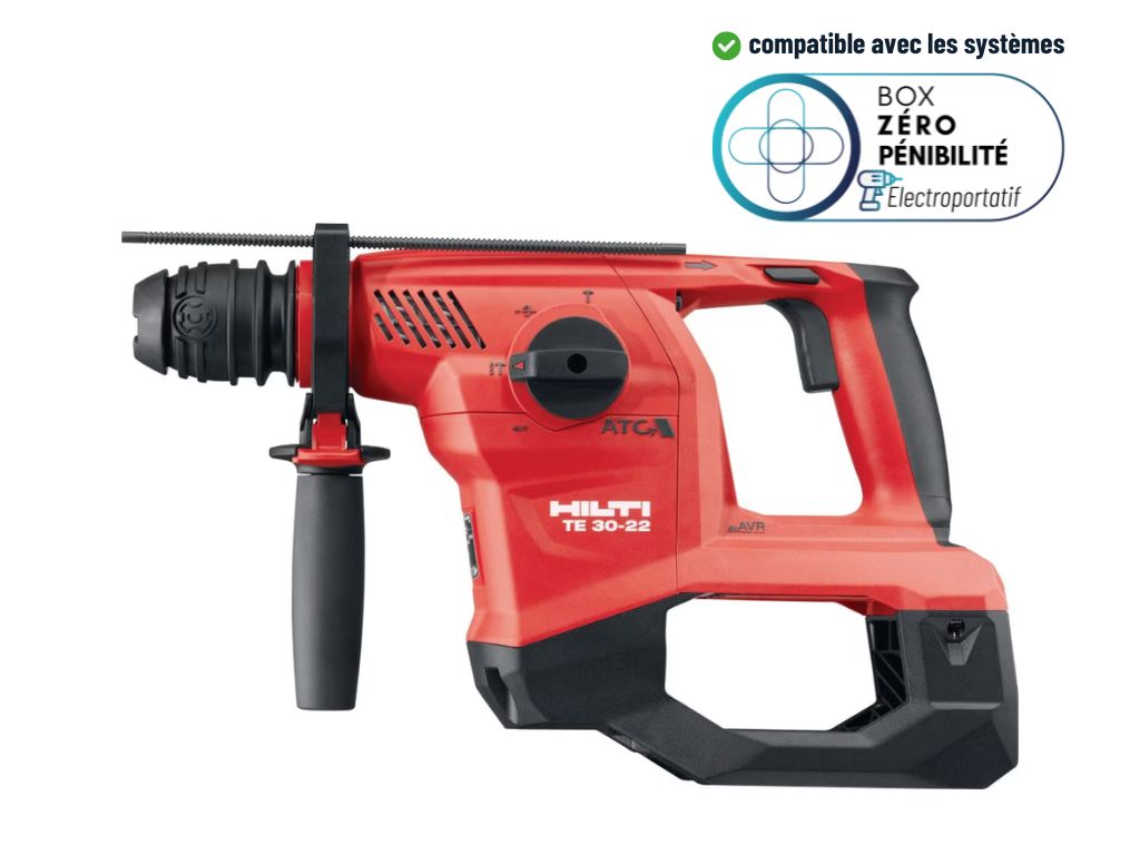 Perforateur sans fil TE 30-22 Nuron - 3,8J - Diam. 5-28mm - Sans batterie ni chargeur