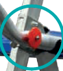[PO148508] Kit of 2 handles for wheelys and xt guardrail locks