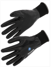 [EP149861] Fully coated black nitrile glove
