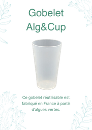 [IN149865] Gobelet réutilisable ALG&CUP 33cL