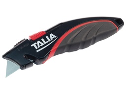 [IN150503] Self-retracting trapezoidal blade cutter with double safety pro (strap cutting function)