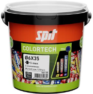 [CO152157] COLORTECH 6X35 anchor + TP screw (250 pack)