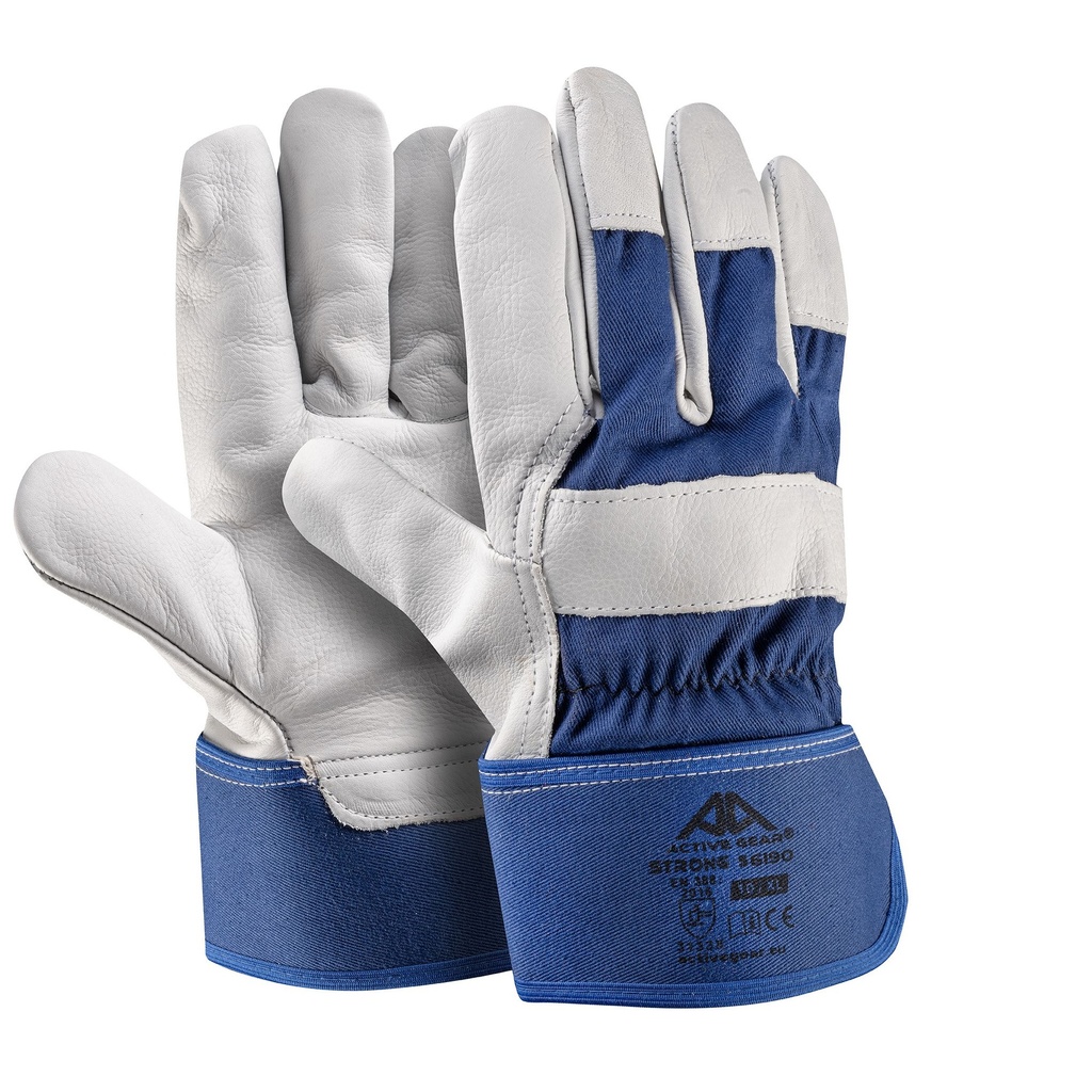 Leather glove STRONG S6190 ACTIVE STRONG