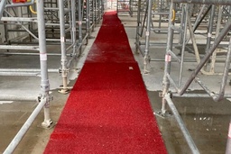 [IN152326] Tapis rouge de signalisation TRTP25 - rouleau 24kg 1x10ml ép. 12mm