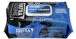 [EN153232] Lingette multi-usage XXL ULTRAGRIME PRO (sachet de 100)