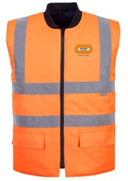 [EP154408] Gilet chaud HV réversible BY BAT GRAND OUEST