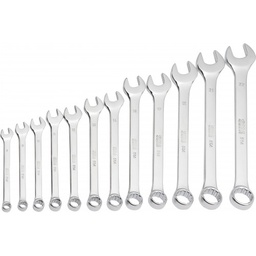 [OU155686] Set of 12 open-ended combination wrenches from 8 to 19 mm