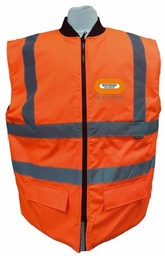 [HS156985] Gilet chaud réversible hv BY BAT ILE DE FRANCE