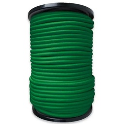 [IN157788] Sandow de fixation élastique vert pour bâche diamètre 8mm bobine de 100 mètres