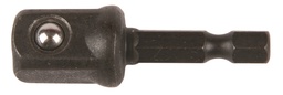 [EL160119] Adaptateur 1/4 vers douilles 1/2 longueur 50mm