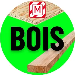 [SI160701] Autocollant poussière BOIS pour aspirateur classe M