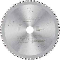 [EL161605] Lame scie circulaire spé. tôle SCBM XCut Thin 165 A - Vendu à l'unité